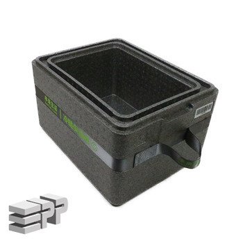 Box 2 in 1 thermal insulation container  390/340/246